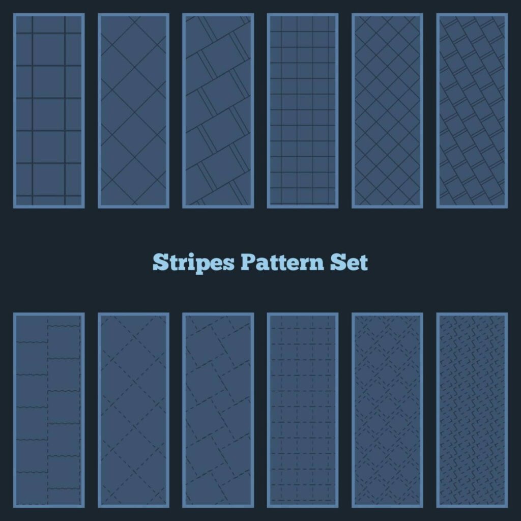 Stripes Pattern Set