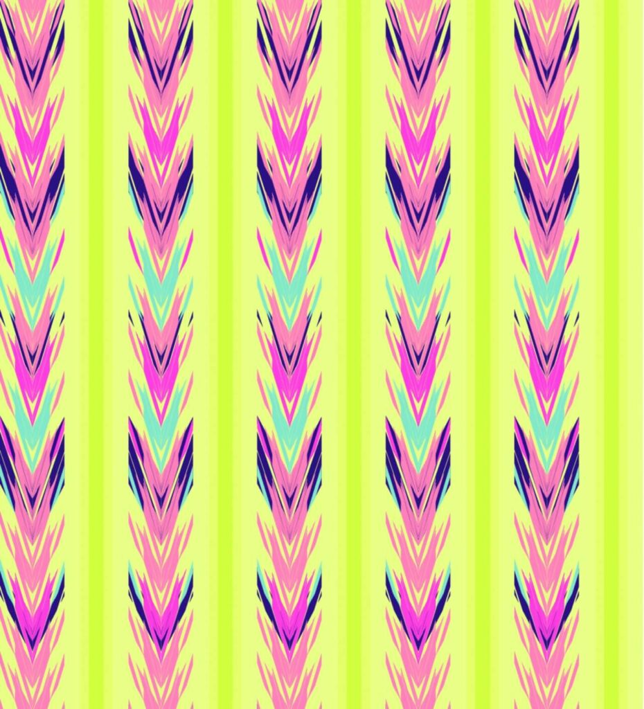 Ethnic seamless striped pattern