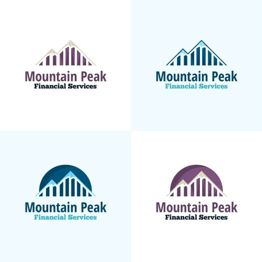 Mountain Peak Vector Logo