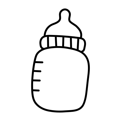 Baby, bottle, milk icon