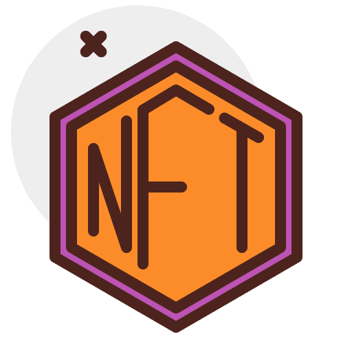 Nft, art, crypto icon