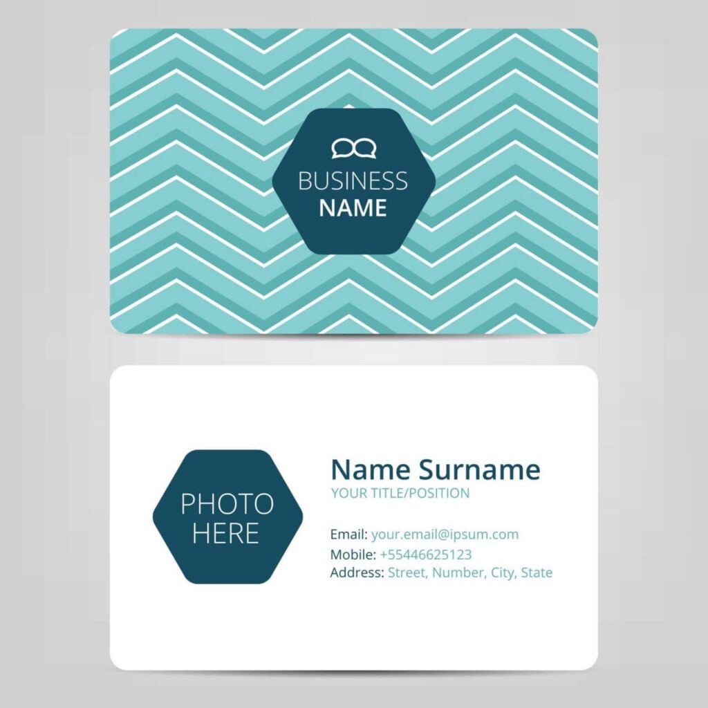 Business card template