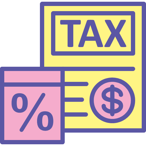 Tax, sales, bill icon