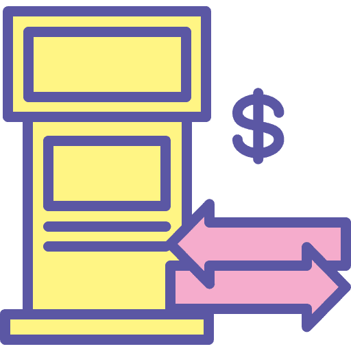 Payment, atm, tramsfer icon