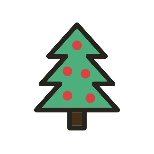 Christmas, christmas tree, holidays icon