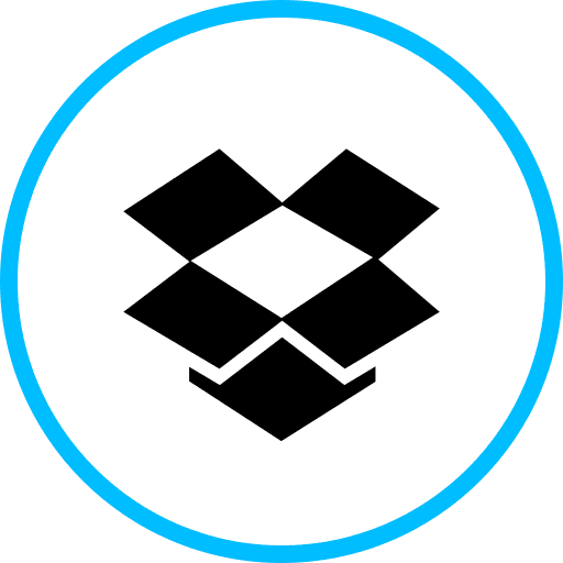 Dropbox, logo, social icon