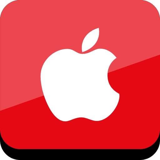 Apple, social, online icon