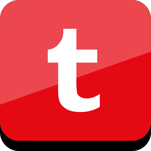 Tumblr, social, online icon