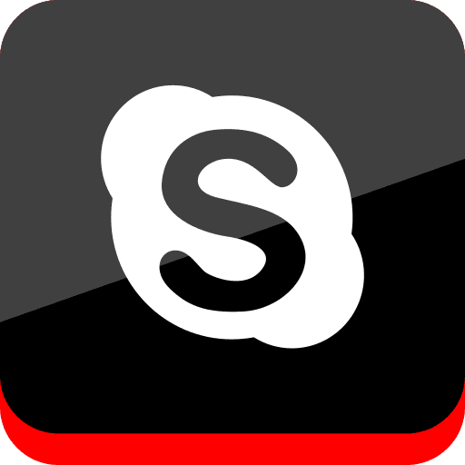 Skype, online, social icon