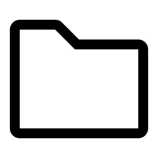 Folder, extension, documents icon