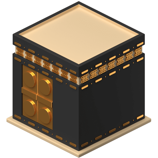 Kaaba, umrah, hajj icon