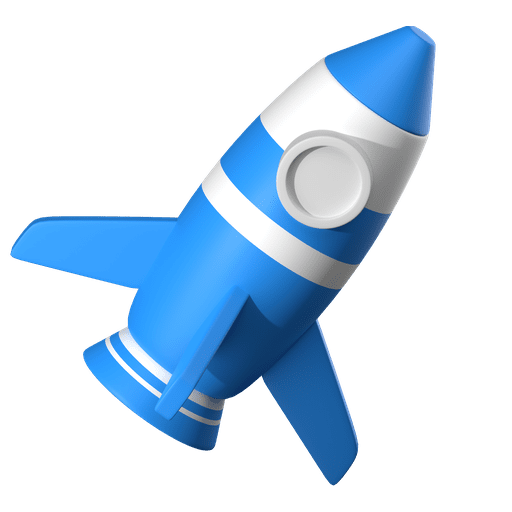 Rocket, space, astronomy icon