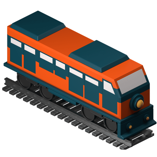 Train, railway, locomotive icon