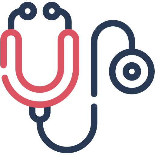 Stethoscope, doctor, phonendoscope icon