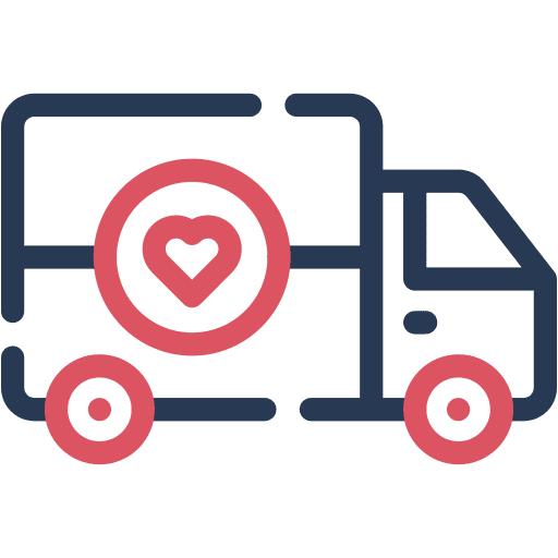 Delivery, truck, transport icon