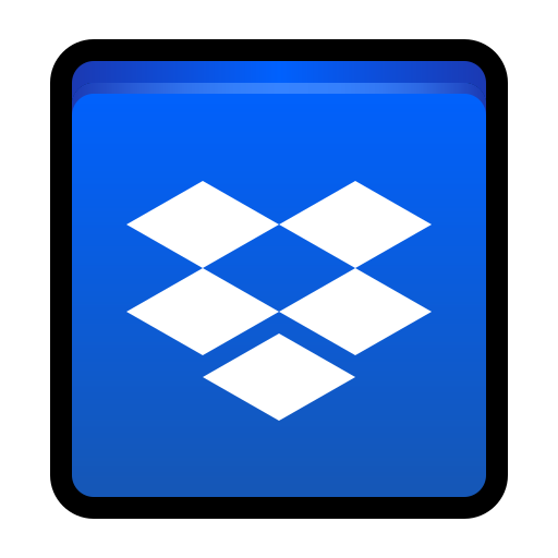 Dropbox, storage, cloud icon