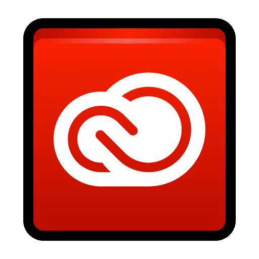 Adobe, creative, cloud icon