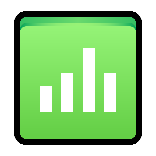 Numbers, sheet, excel icon