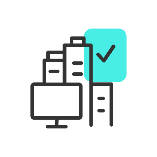 Fixed, asset, accounting icon