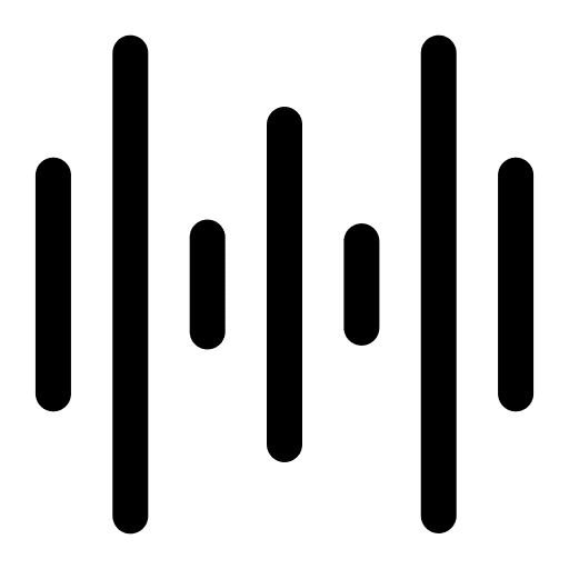 Sound, wave icon