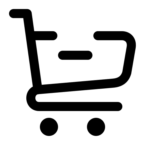 Shopping, cart, remove icon