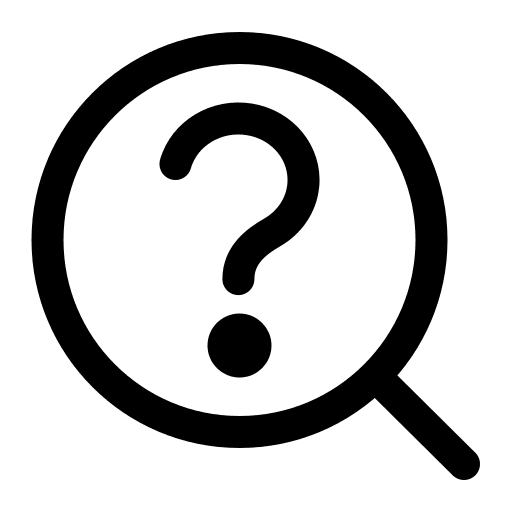 Search, question icon