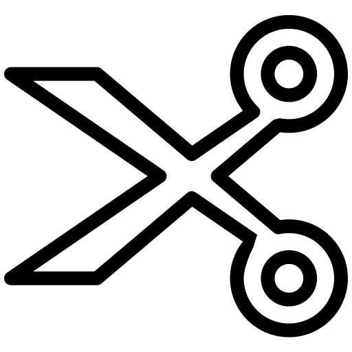 Scissor, tool icon