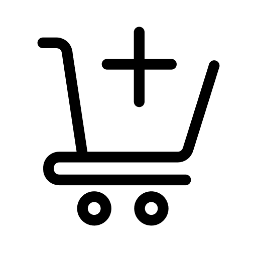 Cart, add icon