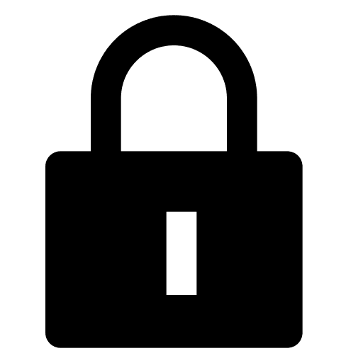 Clock, secure, alarm icon