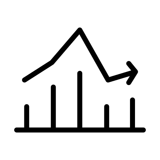 Chart, investment, growth icon