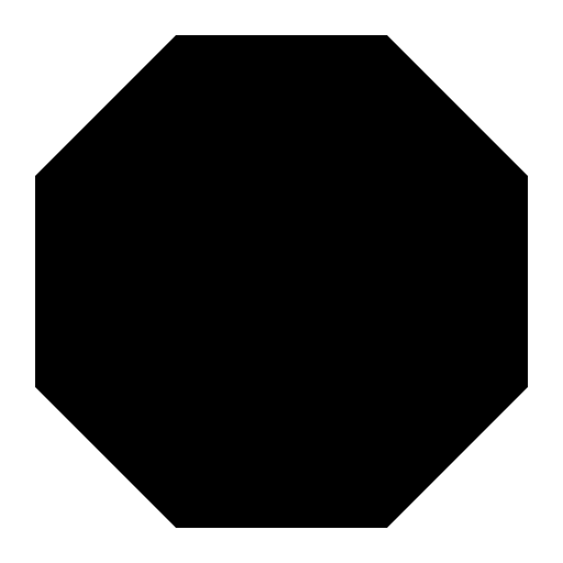 Octagon, geometry, shape icon