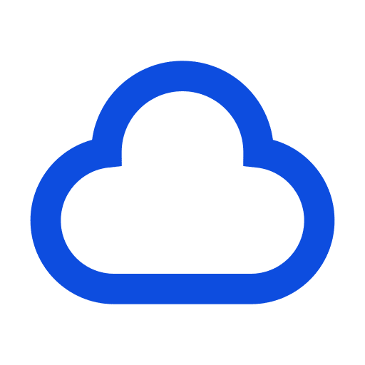 Cloud, storage, forecast icon