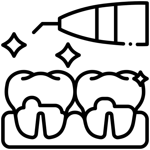 Scaling, tooth, teeth icon