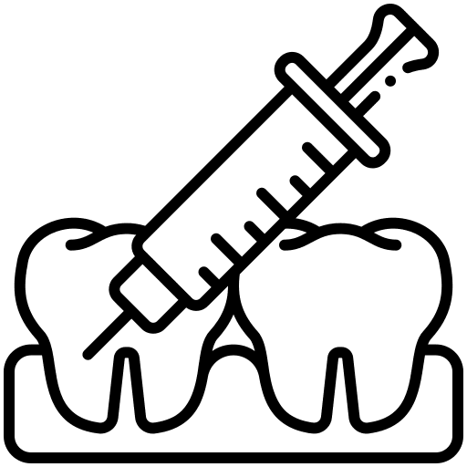 Anesthesia, dental, dentist icon