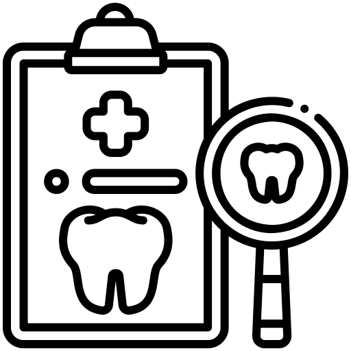 Dental, checkup, teeth icon