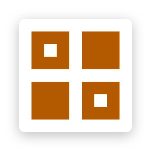 Squares, flexbox, grid icon