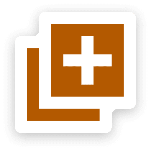 Layer, add, layout icon