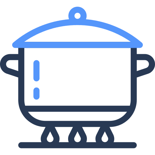 Cooking, pot, food icon