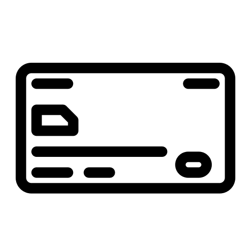 Debit, card, payment icon