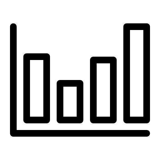 Chart, graph, data icon