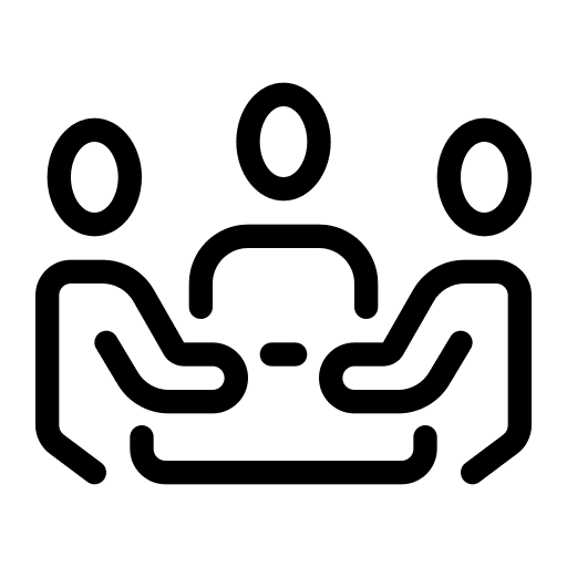 Meeting, conference, discussion icon