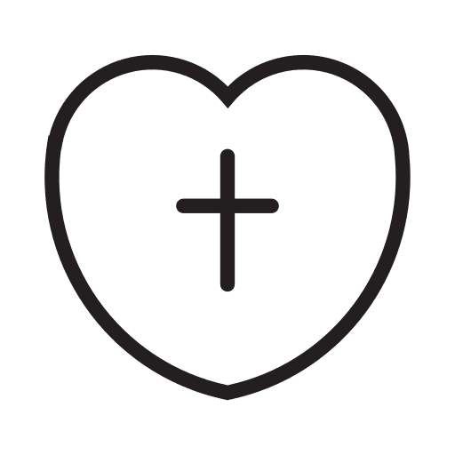 Easter, love icon