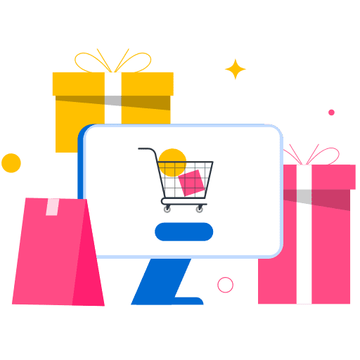 Shopping, cart, business icon