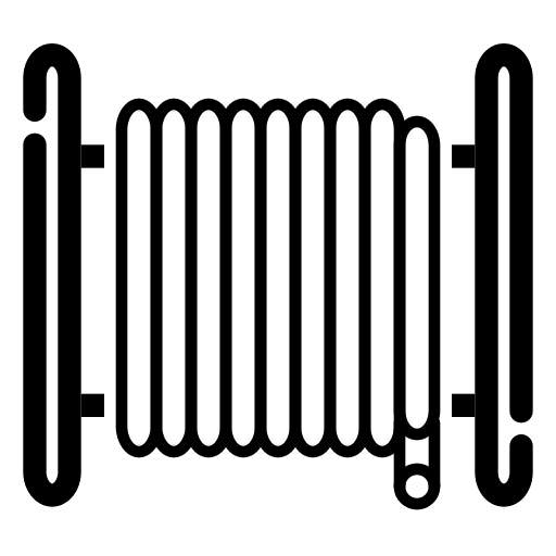 Filament, reel, spool icon