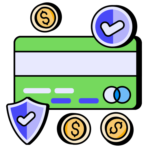 Business, management, payment card icon