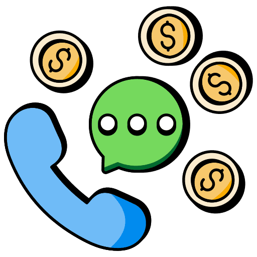 Business, management, business call icon