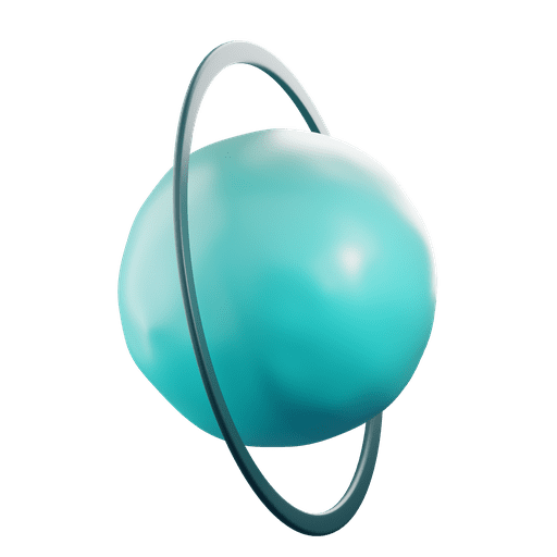 Planet, uranus icon