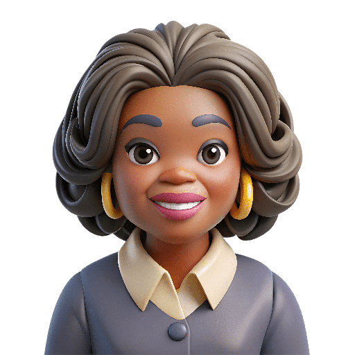 Oprah, winfrey, avatar icon