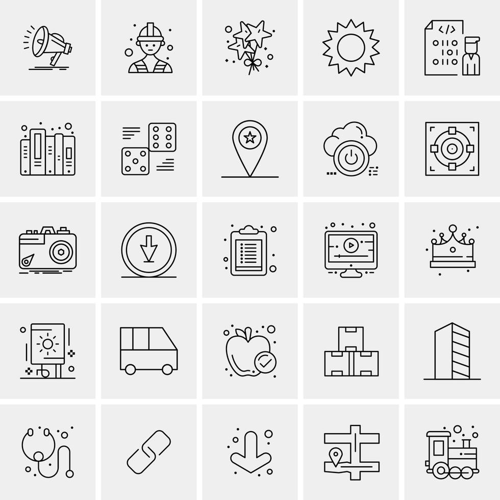 16 Universal Business Icons Vector Creative Icon Illustration to use in web and Mobile Related proj Stock Free