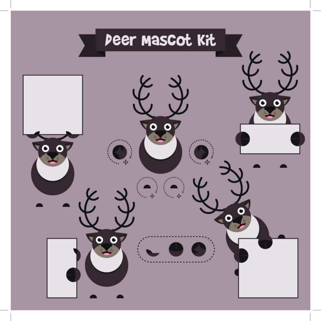 Deer mascot